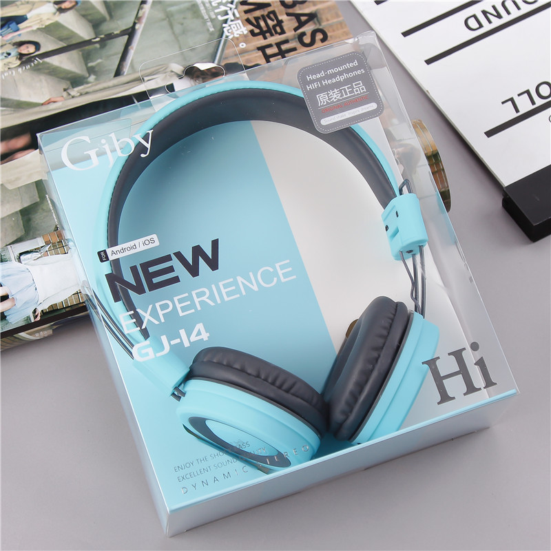 Yang Gjby GJ14 Pakai Jenis Olahraga Menjalankan Headphone Mengambil Gandum untuk Melipat Converse Permainan Headphone-Internasional