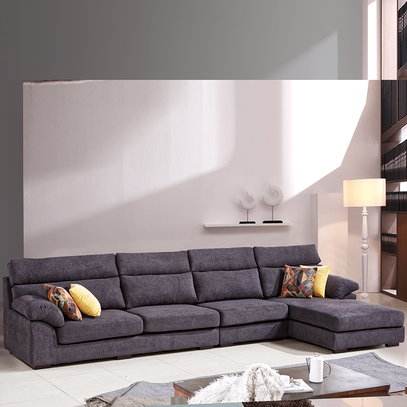 沙发 纯色沙发 深灰色沙发 客厅沙发 成都沙发 北欧沙发 现代沙发
