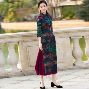 清溪秋水谣原创2018春秋女新款 span class=h>重磅 /span> span class