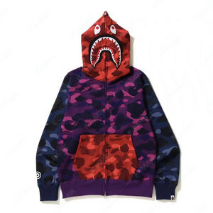 【bape鲨鱼迷彩卫衣价格】最新bape鲨鱼迷彩