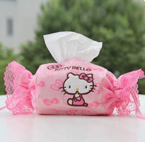 卡通创意糖果 span class=h>布 /span>料 span class=h>纸巾 /span>抽