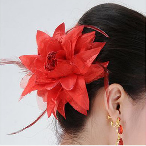 新娘饰品批发 头花  span class=h>绢花 /span> 布花  span class=h>