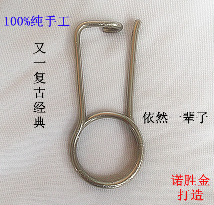 诺胜金经典纯手工制作/定做不锈钢焊条钥匙扣/圈钥匙挂/链/环/勾