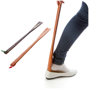 红木鞋拔子实木鞋拔超长免邮提鞋器穿鞋器鸡翅木送礼老人孕妇鞋拔