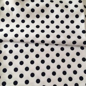 白底黑点 diy span class=h>布料 /span>手工宝宝棉布纯棉 span class
