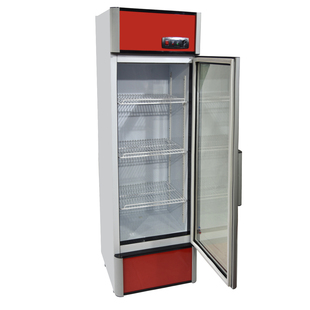 雪鸥lc-188冰柜立式展示柜冷藏商用单门保鲜柜饮料冷柜牛奶专用