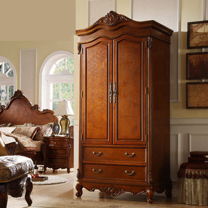 格澜帝尔 美式田园实木 span class=h>大 /span> span class=h>衣柜 