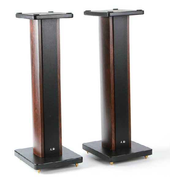 天韵木质音箱架脚架 音响架支架 惠威环绕音箱落地支架书架音箱架