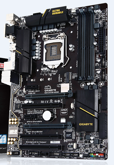 gigabyte/技嘉 z170-d3h 主板 1151平台 m.2口 魔音大板店内现货