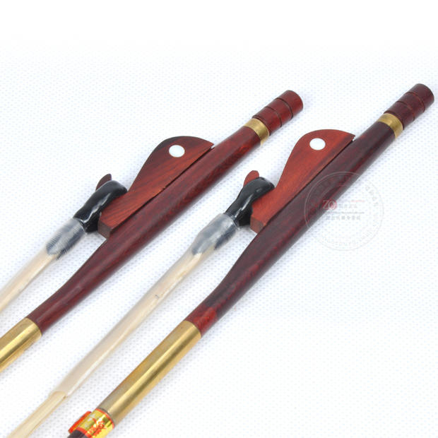 高级精品二胡弓 演奏二胡弓 琴弓接铜 乌木手柄 加长型专业二胡弓