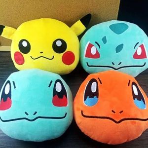 宠物小精灵pokemon神奇宝贝皮卡丘妙蛙种子汽车枕头护颈靠枕车饰