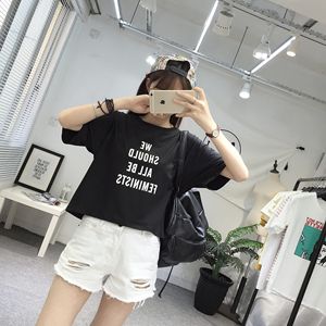 夏装新款超短装露脐T恤女短袖学生韩版宽松高