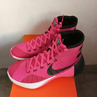 nike hyperdunk hd 2015粉 耐克男款高帮实战篮球鞋 749561-606