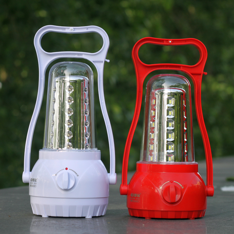 康铭led可充电马灯户外手提营地灯野营灯露营灯帐篷灯超亮照明灯