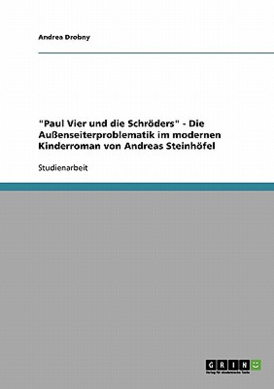 【预售】"Paul Vier Und Die Schr Ders" - Die Au