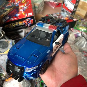 jada佳達1:24變形金剛福特野馬路障警車金屬合金小 span class=h>汽車