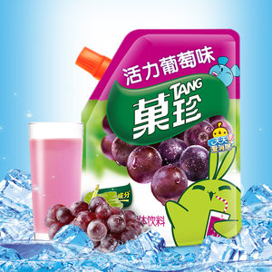 亿滋 span class=h>果珍 /span>壶嘴装400g活力葡萄味 span class=h>