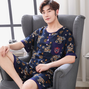【棉绸睡衣男夏季图片】棉绸睡衣男夏季图片大