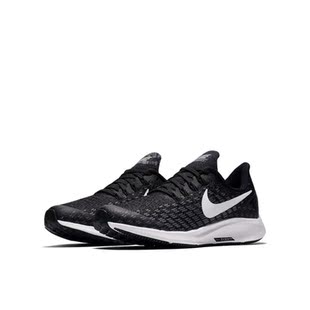 nike air zoom pegasus(gs)飞马35黑白女子大童跑鞋 ah3482-001