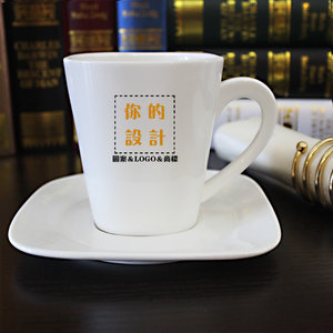 批发陶瓷杯定制广告杯子logo 开业促销小礼品