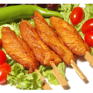 川香鸡柳 烧烤鸡柳 手抓饼铁板烧鸡 span class=h>肉串 /span>烧烤 