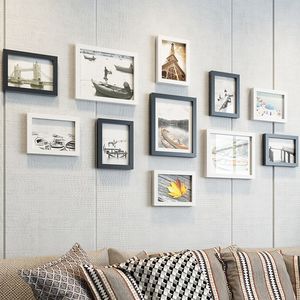 墙面墙壁挂饰 现代简约装饰挂墙客厅餐厅7寸相