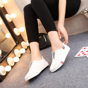 【纯色白鞋无鞋带价格】最新纯色白鞋无鞋带价