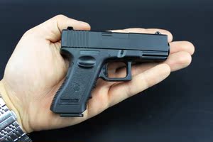 合金迷你小号沙鹰手枪小q版枪软弹枪格洛克小男孩礼物儿童 span class