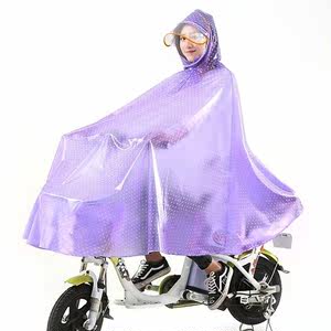 雨衣电动车单人女装车摩托车电车自行车骑行透
