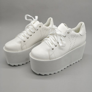 日本原宿厚底鞋图片