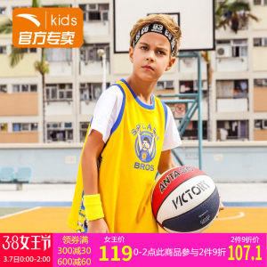 安踏童装男童篮球服足球服套装夏季2019新款