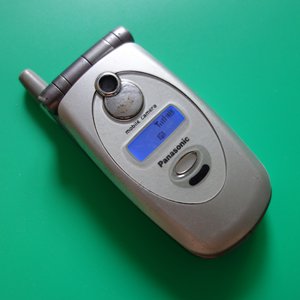 原装松下gd88手机经典翻盖手机二手松下gd88怀旧收藏备用老手机