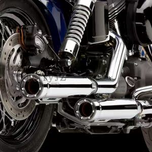 现货 哈雷运动者883改装cobra眼镜蛇排气管尾段后段圆口款平口 ￥ 3