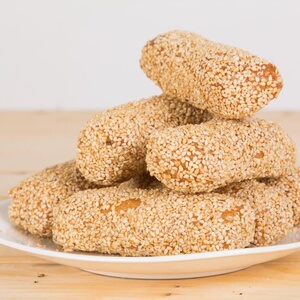 唐山特产 芝麻了花 传统老式 span class=h>糕点 /span>空心糖 零食