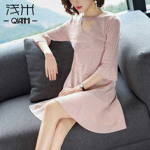 欧洲站2018新款唯品会夏装女士连衣裙