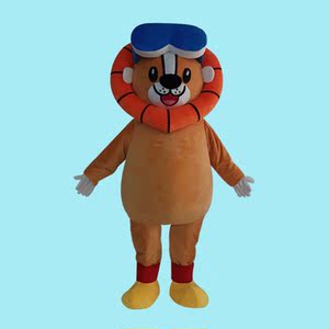 来图定做卡通人偶服装 span class=h>定制 /span>卡通人偶道具狮子