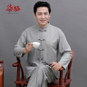 【中老年男装男唐装图片】中老年男装男唐装图