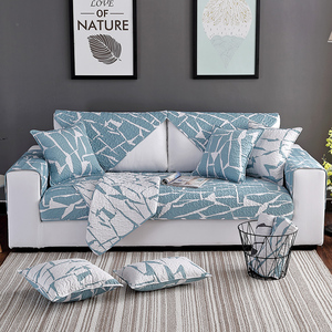 美式沙发套定制图片