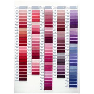 十字绣配线色号图片