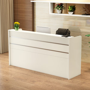 收银台柜台日式开业会所定制超市商铺工业平面 span class=h>前台 