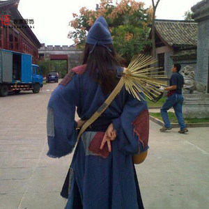 古装活佛济公乞丐打狗棒舞台演出 span class=h>道具 /span>和尚服饰