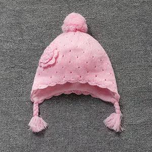 婴儿帽子秋冬款儿童纯棉3个月6女宝宝1岁0公