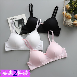 学生薄内衣无钢圈图片