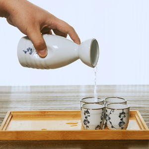 日式陶瓷清酒酒具套装家用白酒盅烈酒杯酒 span class=h>壶 /span>分