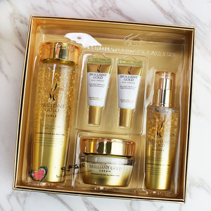 韩国ahc黄金套装蜗牛玻尿酸水精华面霜眼霜三件套盒焕肤补水抗皱