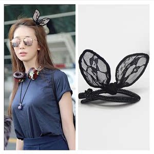 明星同款发夹头饰韩国图片