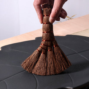 黑檀实木养壶笔毛刷茶刷茶针茶刀泡茶工具套装功夫茶具茶道零配件