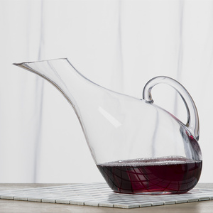 家用天鹅醒酒器 无铅红酒壶分酒器葡萄酒容器红酒醒酒瓶酒店专用