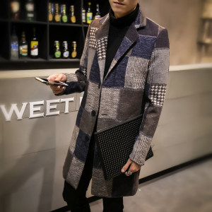 【贺涵同款格子大衣价格】最新贺涵同款格子大