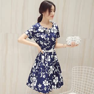 特价专柜正品ugoccam优依购品牌2016夏季新款条纹前短后长款t桖衫